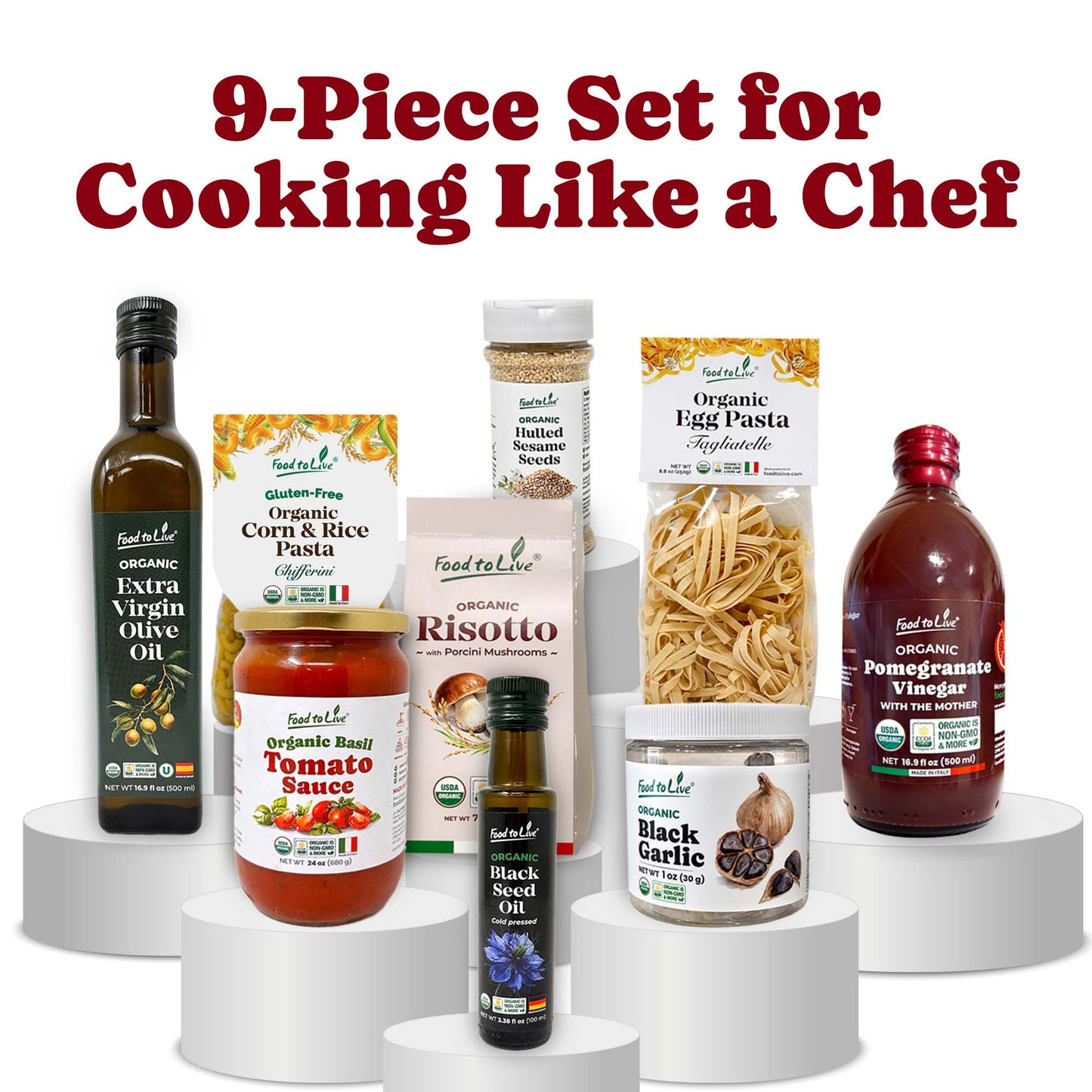 Organic Gourmet Pantry Adventure Gift Basket - by Food to Live
