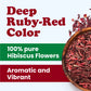 Organic Hibiscus Flowers – Plant-Based, Vegan, Kosher, Bulk – by Food to Live