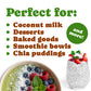 Organic Shredded Coconut - by Food To Live