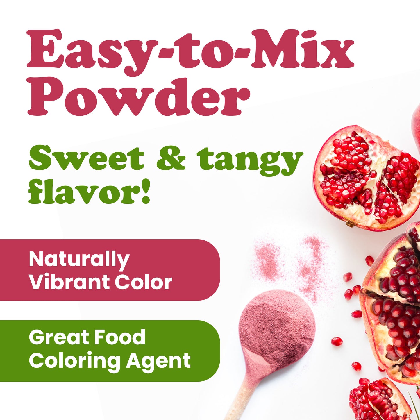 Organic Pomegranate Powder - by Food To Live