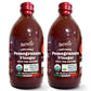 Organic Pomegranate Vinegar with the Mother, 500ml - by Food to Live