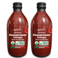 Organic Pomegranate Vinegar with the Mother, 500ml - by Food to Live