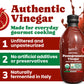 Organic Pomegranate Vinegar with the Mother, 500ml - by Food to Live