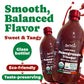 Organic Pomegranate Vinegar with the Mother, 500ml - by Food to Live