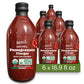 Organic Pomegranate Vinegar with the Mother, 500ml - by Food to Live