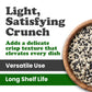 Organic Tuxedo Sesame Seeds - NON-GMO, Vegan, Kosher - by Food to Live
