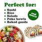 Organic Tuxedo Sesame Seeds - NON-GMO, Vegan, Kosher - by Food to Live