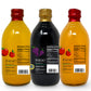 Organic Vinegar Bundle, Set of 3 – Non-GMO, Vegan – by Food to Live