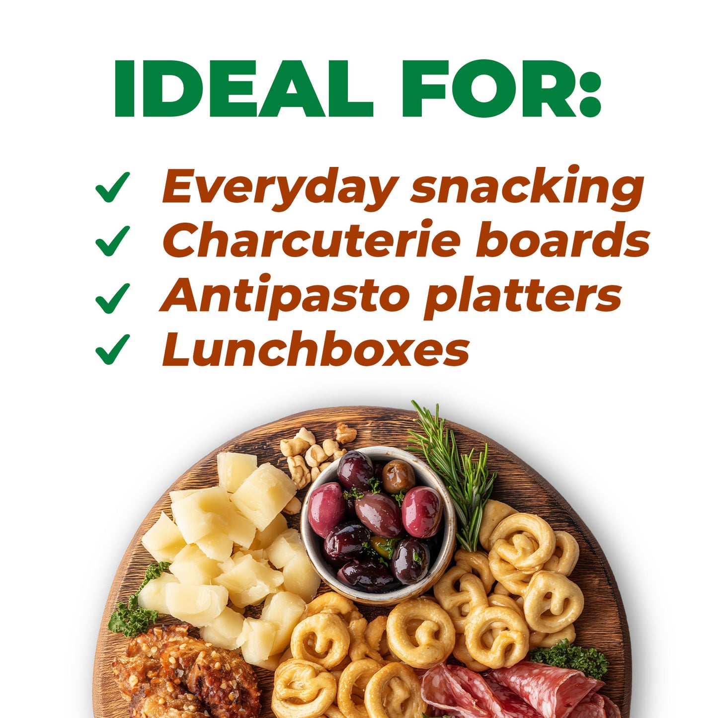 Puglia Sapori Organic Tarallini with Extra Virgin Olive Oil - 7.05oz (200 g) – Oven Baked, Cholesterol Free, Vegan