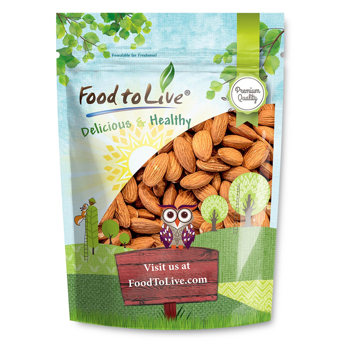California Almonds - by Food To Live