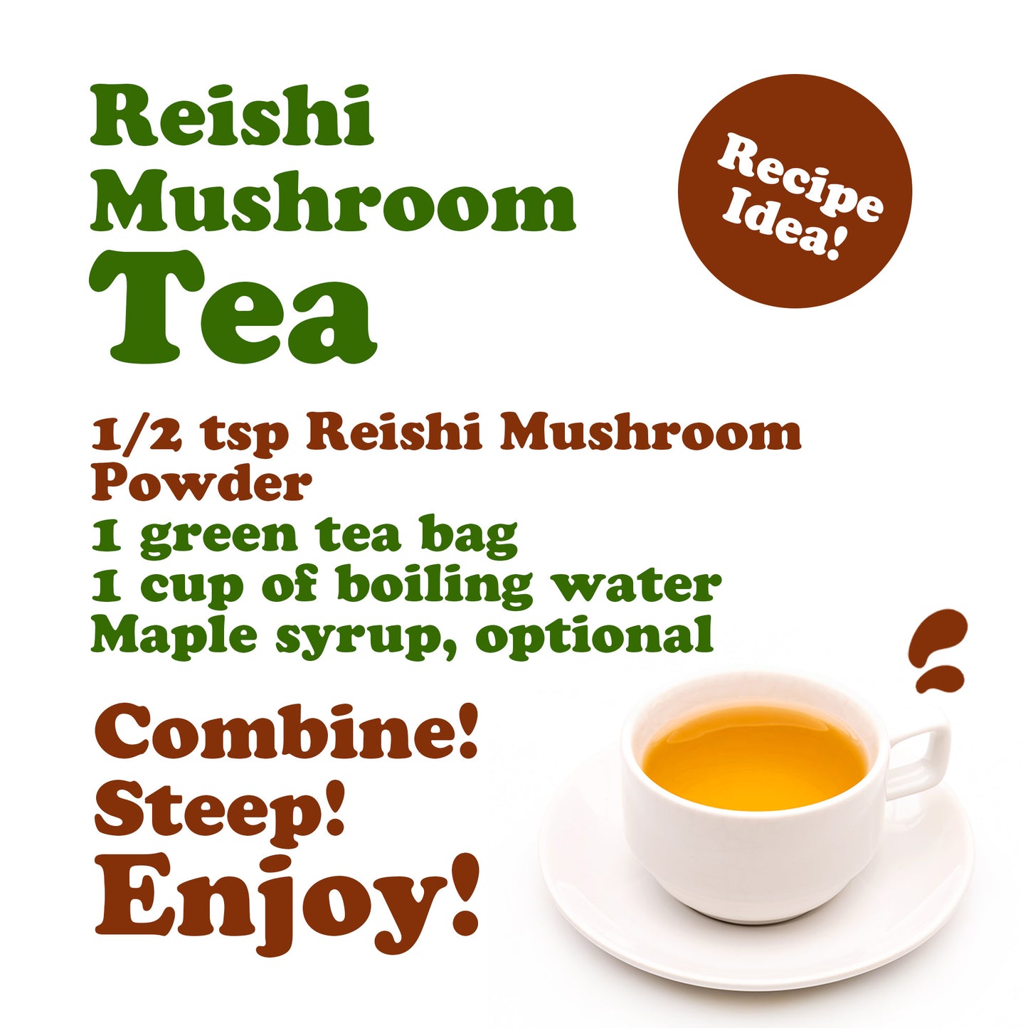Reishi Mushroom Powder - by Food To Live