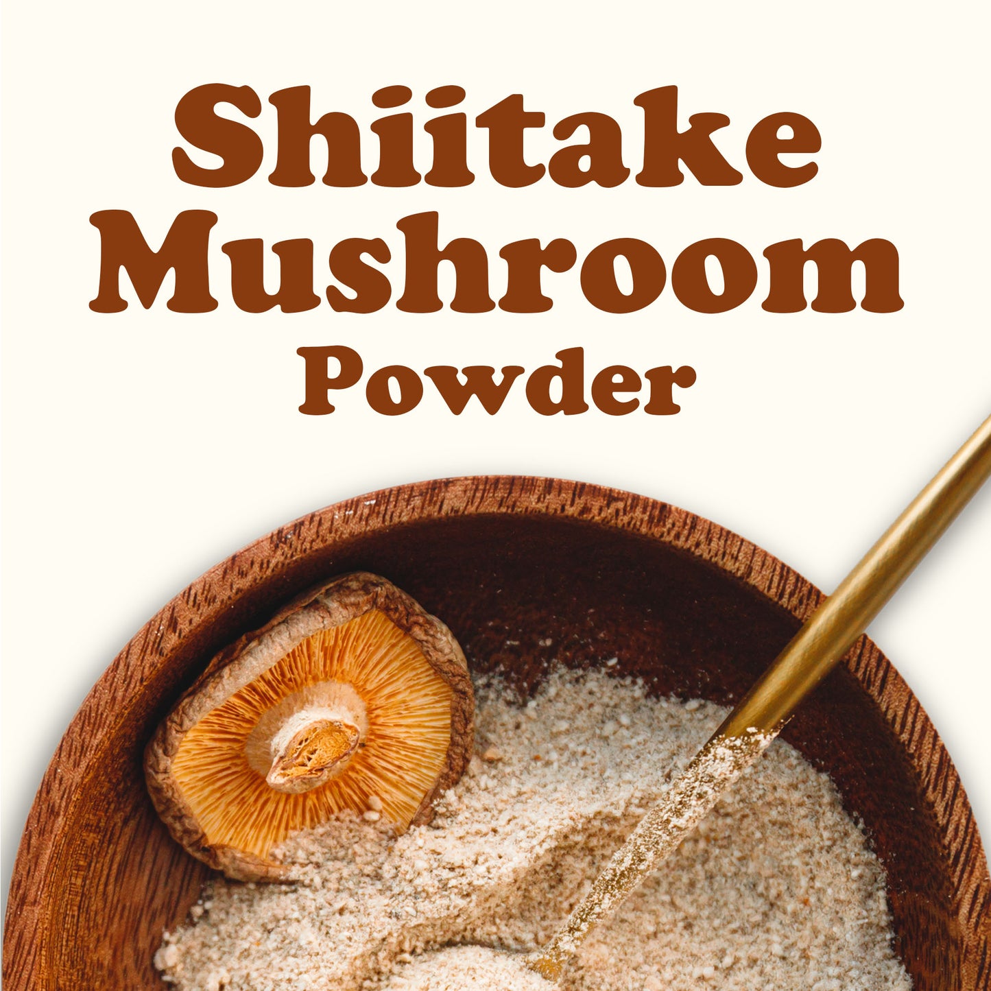 Shiitake Mushroom Powder – Kosher, Vegan, Bulk – by Food to Live