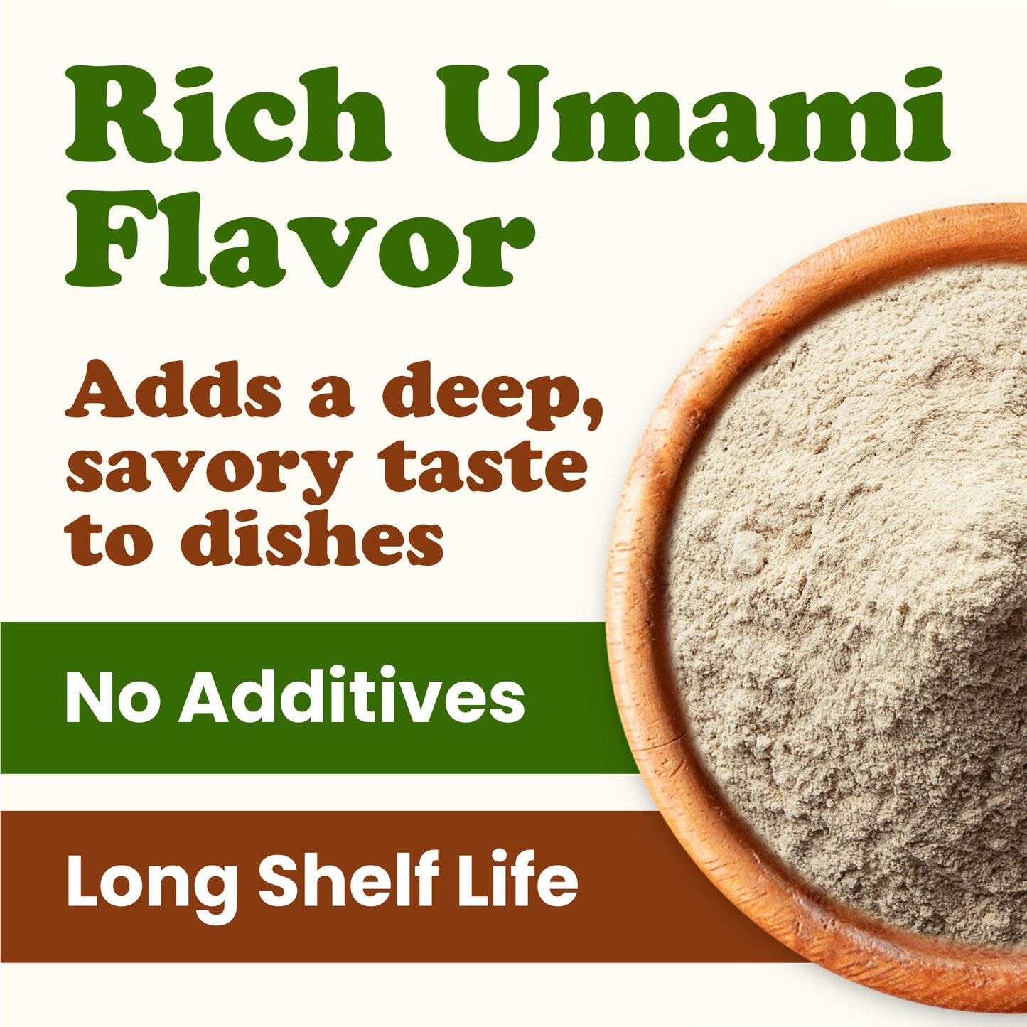 Shiitake Mushroom Powder – Kosher, Vegan, Bulk – by Food to Live