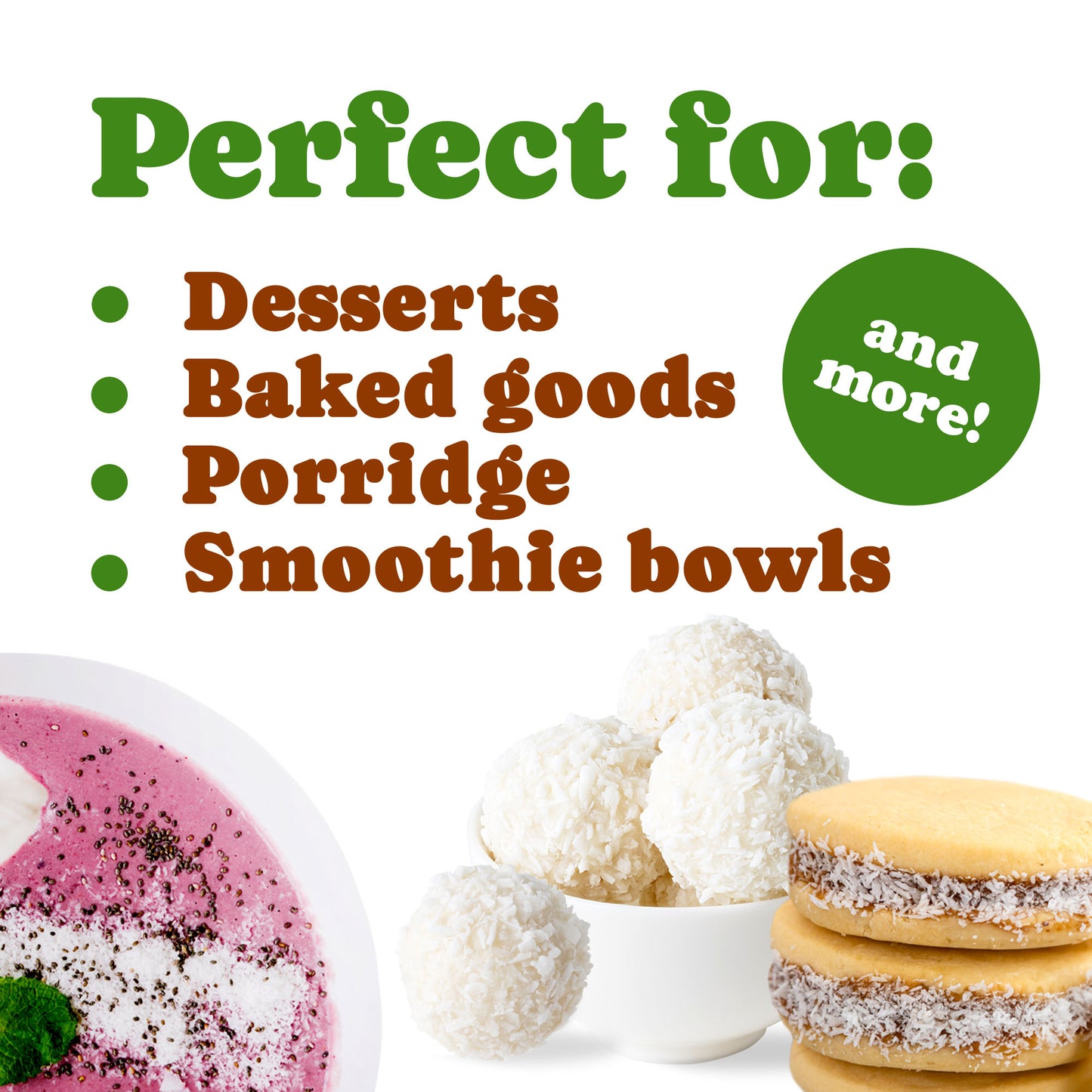 Desiccated Coconut - by Food To Live
