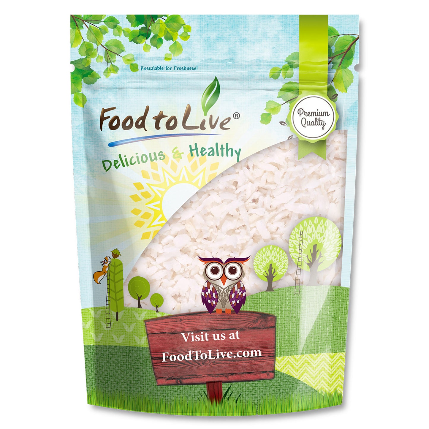 Desiccated Coconut - by Food To Live
