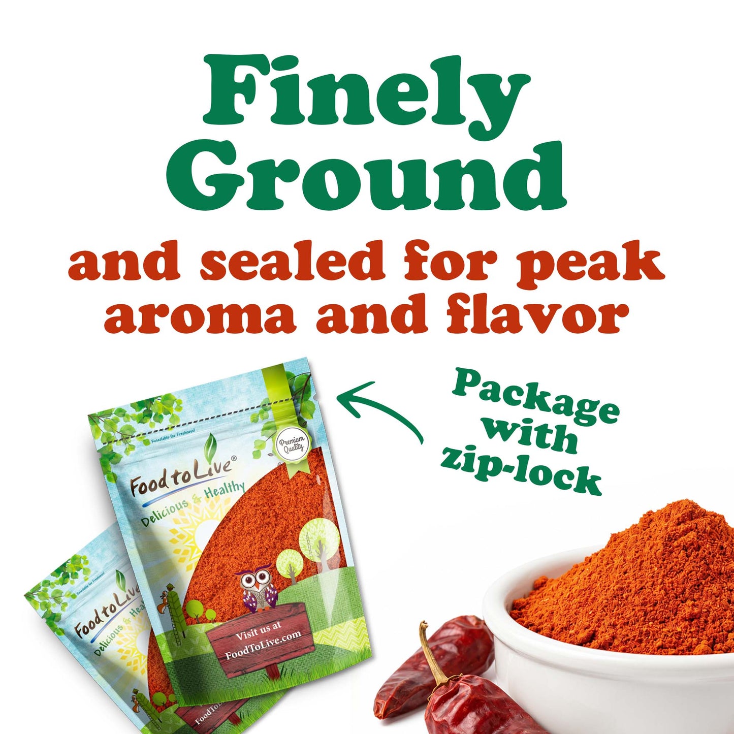 Spanish Paprika - Vegan, Kosher, Bulk - by Food to Live