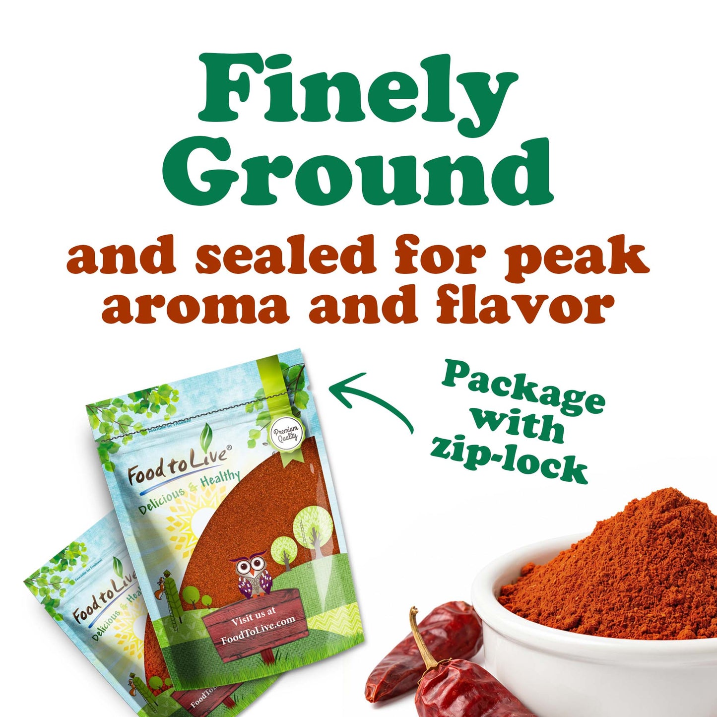 Spanish Smoked Paprika - Vegan, Kosher, Bulk - by Food to Live