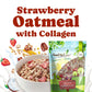 Strawberry Oatmeal with Collagen - by Food To Live