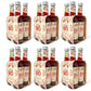 Tomarchio Organic Sicilian Blood Orange Soda, 4 x 9.3 Fl Oz (275ml) – Italian Sparkling Fruit Juice Drink