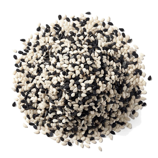 Tuxedo Sesame Seeds, 4 oz - Vegan, Kosher - by Food to Live