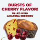 Vergani Black Cherry Panettone, 26.4 oz (750g) - Italian Holiday Cake with Amarena Cherries