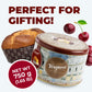 Vergani Black Cherry Panettone, 26.4 oz (750g) - Italian Holiday Cake with Amarena Cherries
