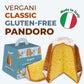 Vergani Classic Gluten-Free Pandoro, 21.2 oz (600g) - Italian Holiday Cake