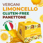Vergani Limoncello Gluten-Free Panettone, 21.2 oz (600g) - Italian Holiday Cake