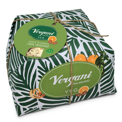 Vergani Vegan Classic Panettone, 26.4 oz (750g) - Italian Holiday Cake