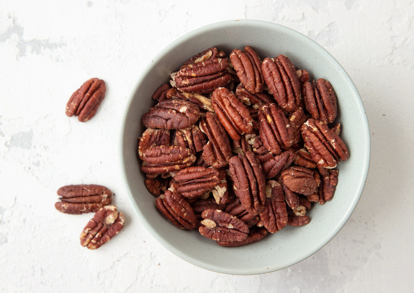 Dry Roasted Pecan Halves with Himalayan Salt – Oven Roasted Lightly Salted Pecan Nuts, No Oil Added, Vegan Snack, Kosher, Keto, Bulk. Good Source of Protein and Fiber