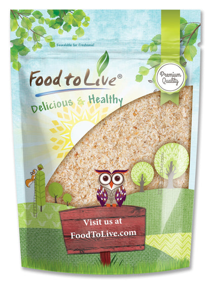 Whole Psyllium Husks — Vegan, Raw, Unsweetened, Unflavored, Bulk, Natural Food Thickener