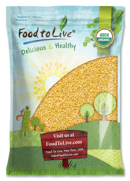 Organic Mung Dal - by Food To Live
