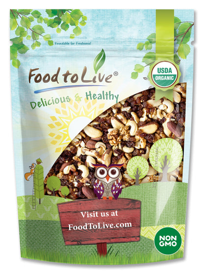 Organic Energy Trail Mix - by Food To Live