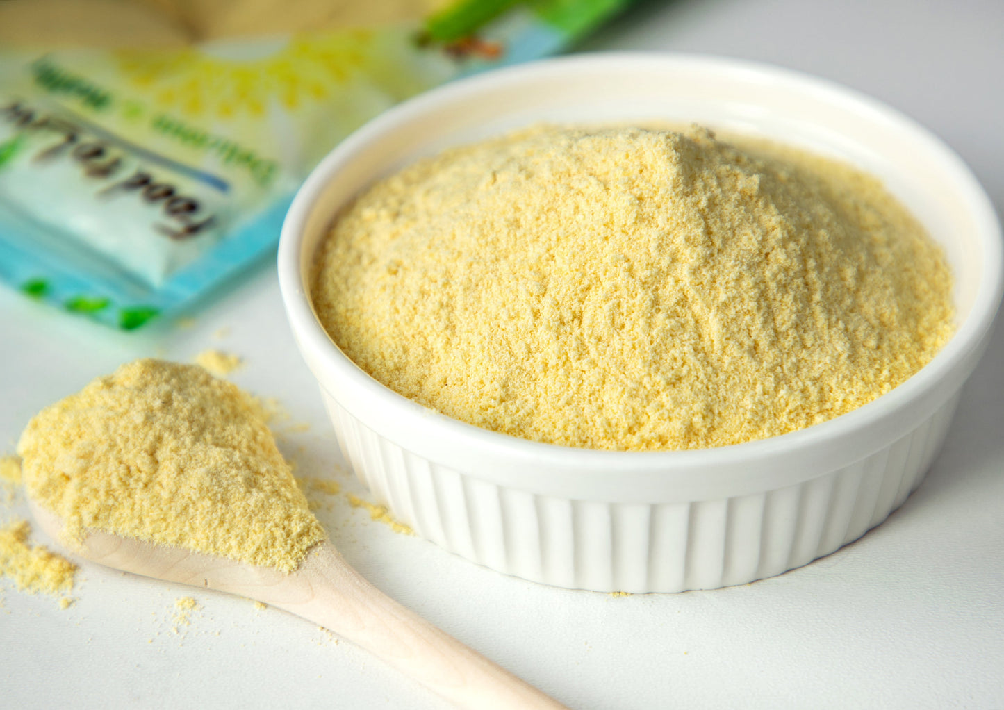 Organic Corn Flour - Non-GMO, Whole Grain, Finely Ground Meal, Vegan, Kosher, Bulk Yellow Milled Maize. Great for Cooking and Baking Cornbread, Pancakes, and Tortillas. Made in USA