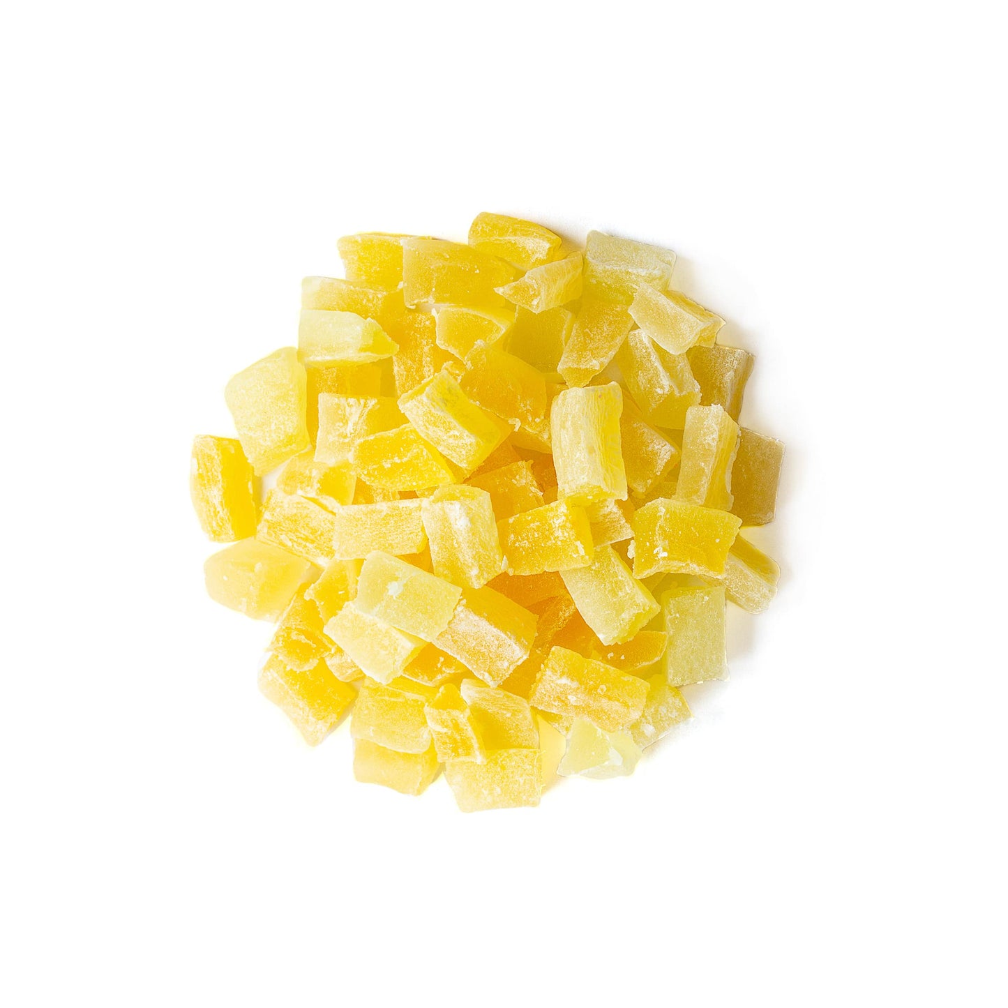 Dried Diced Pineapple - Raw, Vegan, Sweetened, Unsulfured, Bulk - by Food to Live