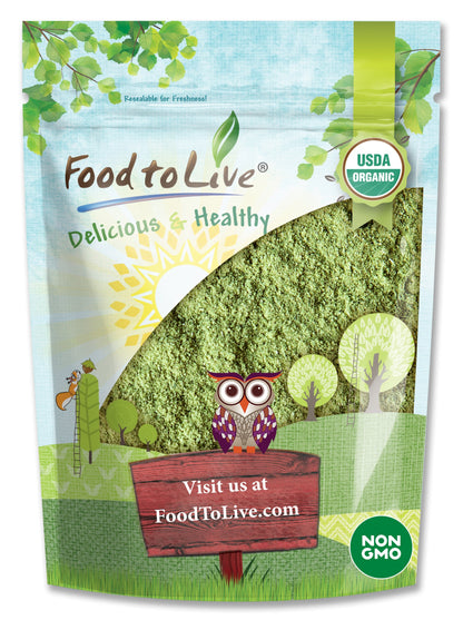 Organic Barley Grass Powder - by Food To Live