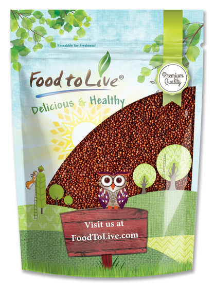 Red Quinoa - by Food To Live