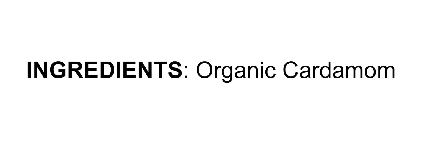 Organic Green Cardamom Pods - Whole, Non-GMO, Raw, Vegan, Bulk - by Food to Live