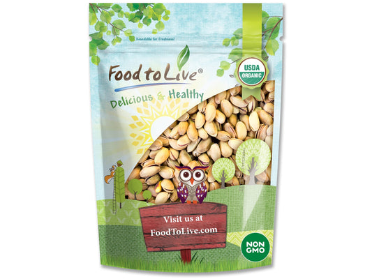 Organic Pistachios - by Food To Live