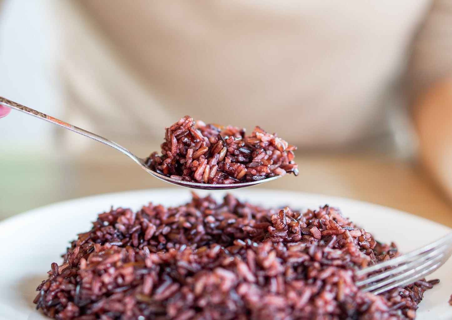 Purple Rice — Whole Long-Grain Jasmine Riceberry Rice, Kosher, Vegan, Bulk. Rich in Antioxidants, Dietary Fiber and Iron. Perfect for Stir-Fries, Stews, Curries, and Rice Bowls