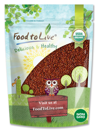 Organic Red Quinoa - by Food To Live