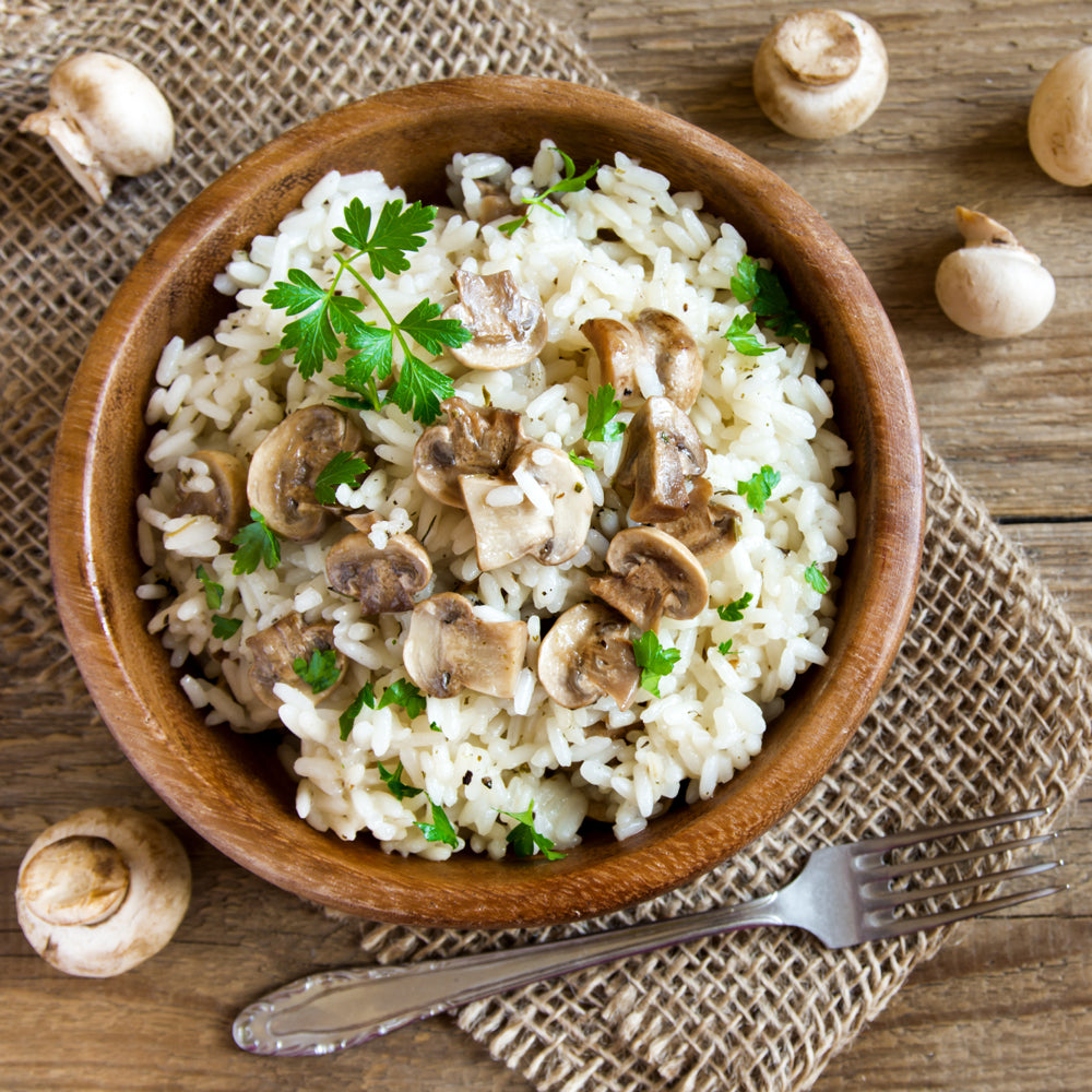 Organic White Arborio Rice - Non-GMO, Kosher, Vegan, Raw, Dried, Bulk, Perfect for Risotto, Italian Style - by Food to Live