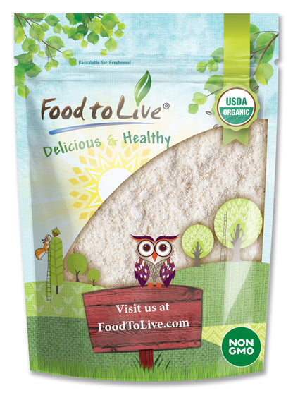 Organic White Sorghum Flour - by Food To Live
