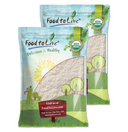 Organic Fava Bean Flour – Non-GMO, Finely Ground, Pure, Raw, Vegan Powder in Bulk.