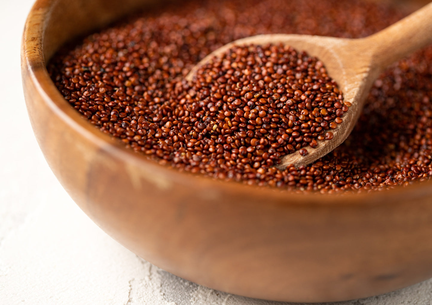 Red Quinoa - Ancient Whole Grain Seeds, Raw, Sproutable, Kosher, Vegan, Sirtfood, Bulk. Rich in Essential Amino Acids and Minerals. Quick-Cooking. Perfect for Salads