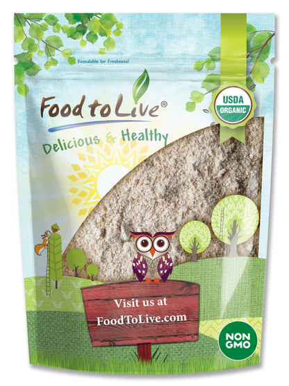Organic Whole Grain Buckwheat Flour - by Food To Live