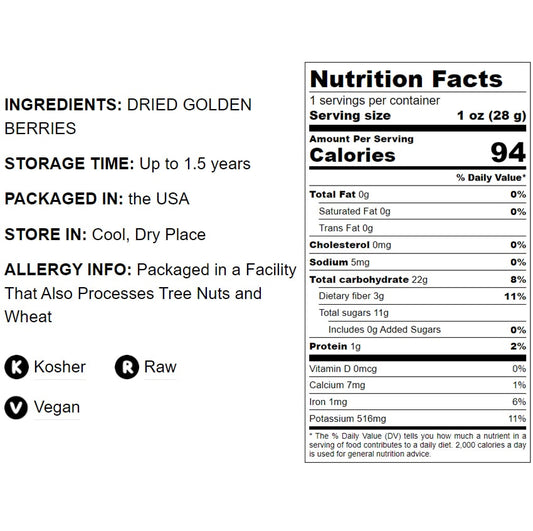 Golden Berries - by Food To Live