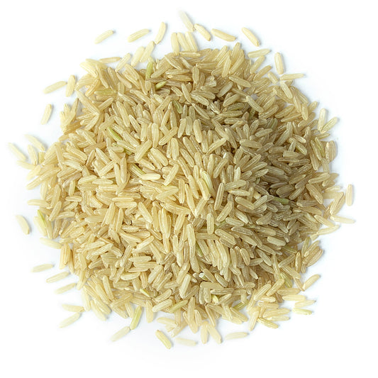 Long Grain Brown Rice - Whole, Raw, Unpolished, Kosher, Vegan, Bulk