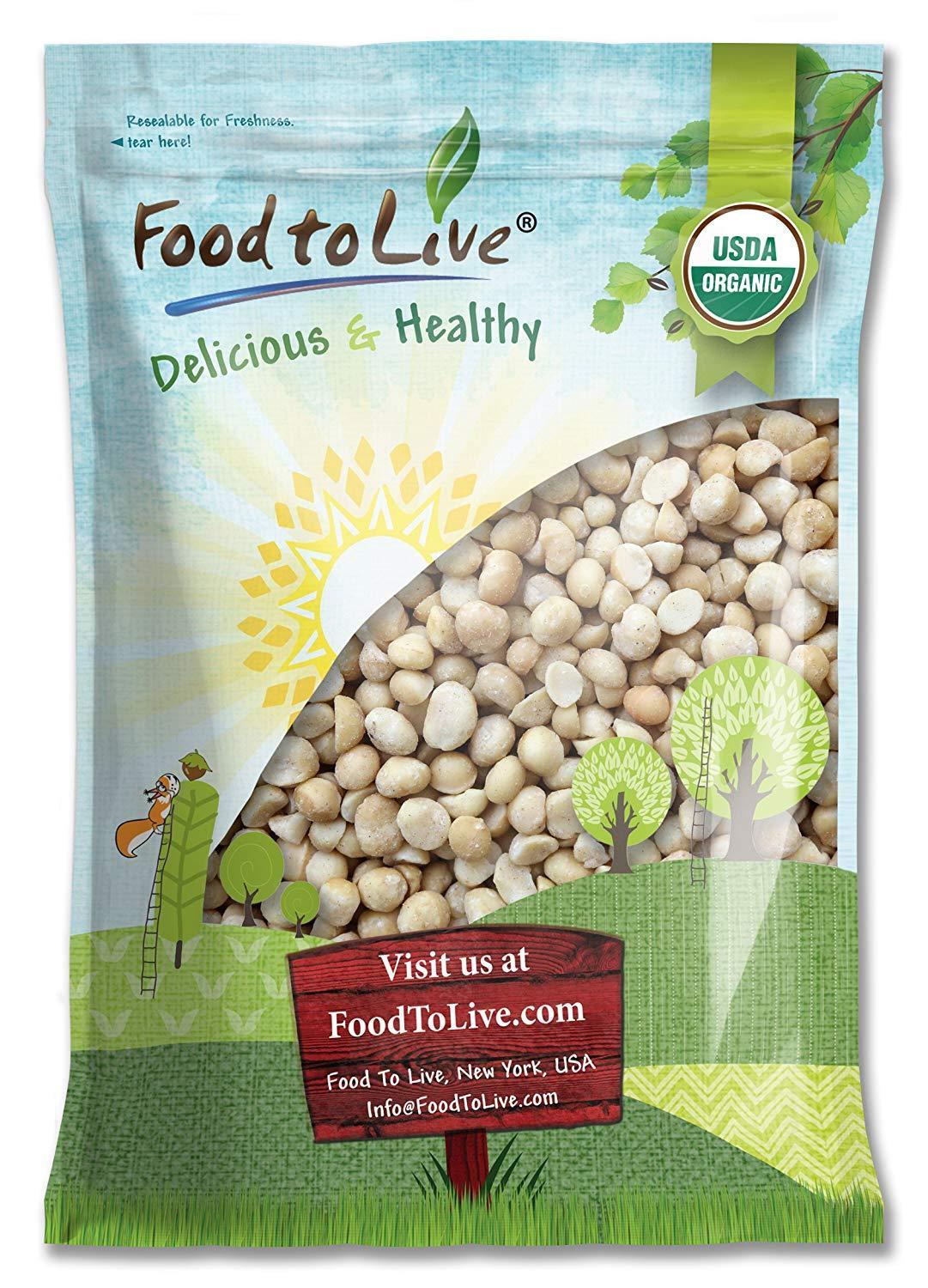 Organic Macadamia Nuts - Non-GMO, Kosher, Raw, Vegan – by Food to Live