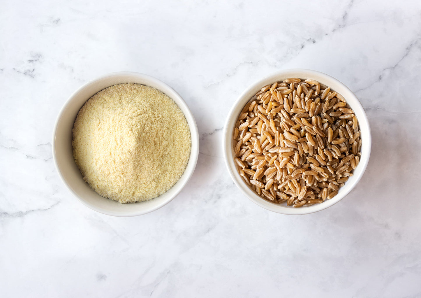 Organic KAMUT Khorasan Wheat Flour - Stone Ground Powder, 100% Whole Grain Meal, Non-GMO, Kosher, Bulk - by Food to Live